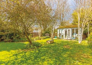 It is a mature private garden mainly laid to lawn with a number of interesting features including an underground bunker &