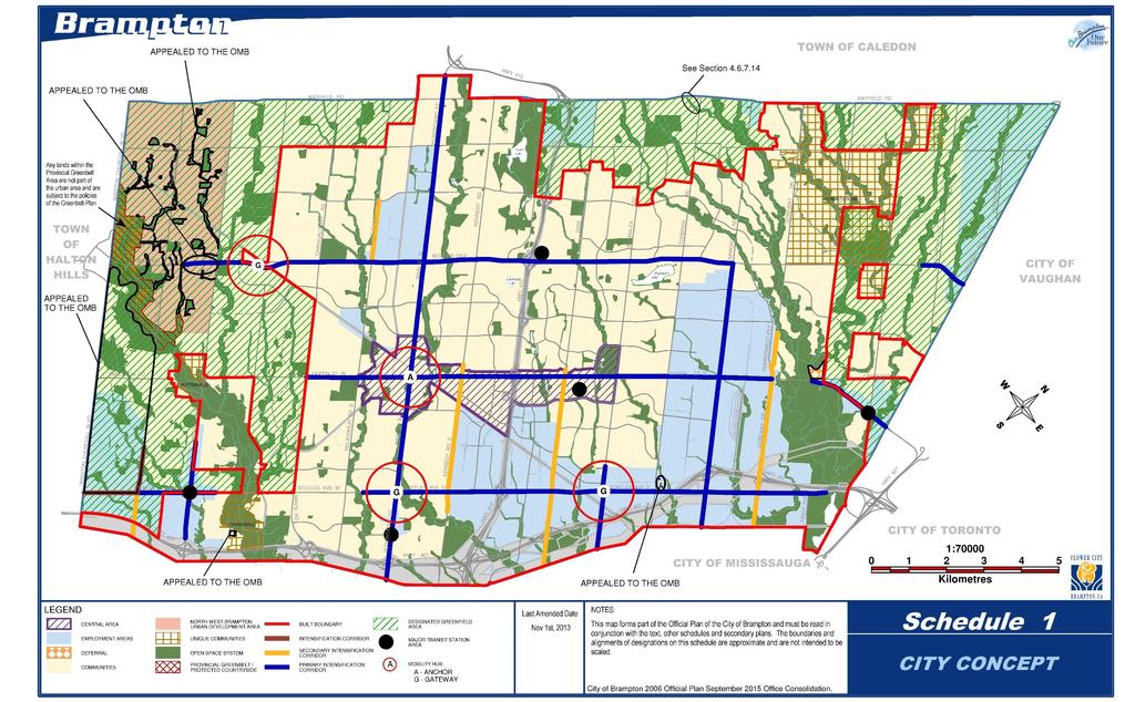 City of Brampton Comprehensive Zoning By-law Review 2 Context Figure 1 City of Brampton