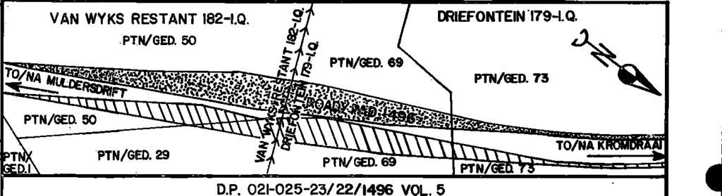 1498 PROVINCIAL GAZETTE, 16 MAY 1984 The general direction, situation and the extent of the in* creased reserve width of the said road is indicated on the attached sketchplan.