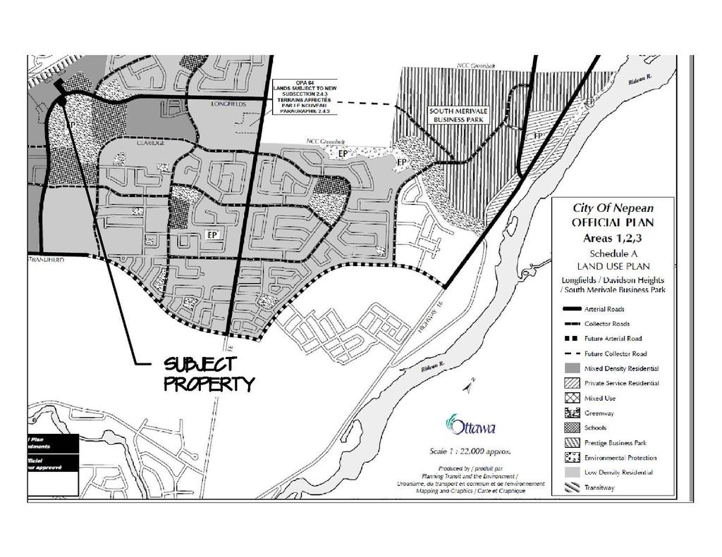 3.2 City of Ottawa Official Plan Amendment No. 150 In 2013, the City of Ottawa initiated a review of its Official Plan which resulted in numerous changes to policy and land use designations.