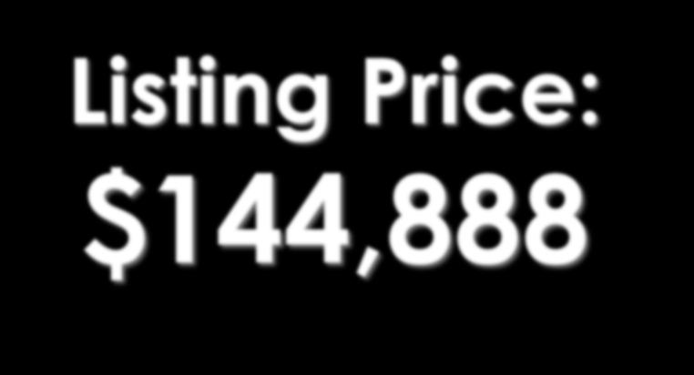 Recap MLS # Bldg. Sq.Ft. (MOL) Lot Sq.Ft. (MOL) Listing Price $/Bldg Sq.Ft. 751690 2,080 4,356 $144,888 $69.