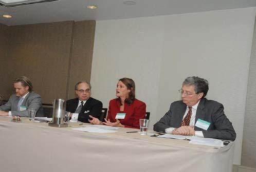 Steinhardt (Moderator), Jennifer Fischer, Raul Herrera and Charles Kotuby