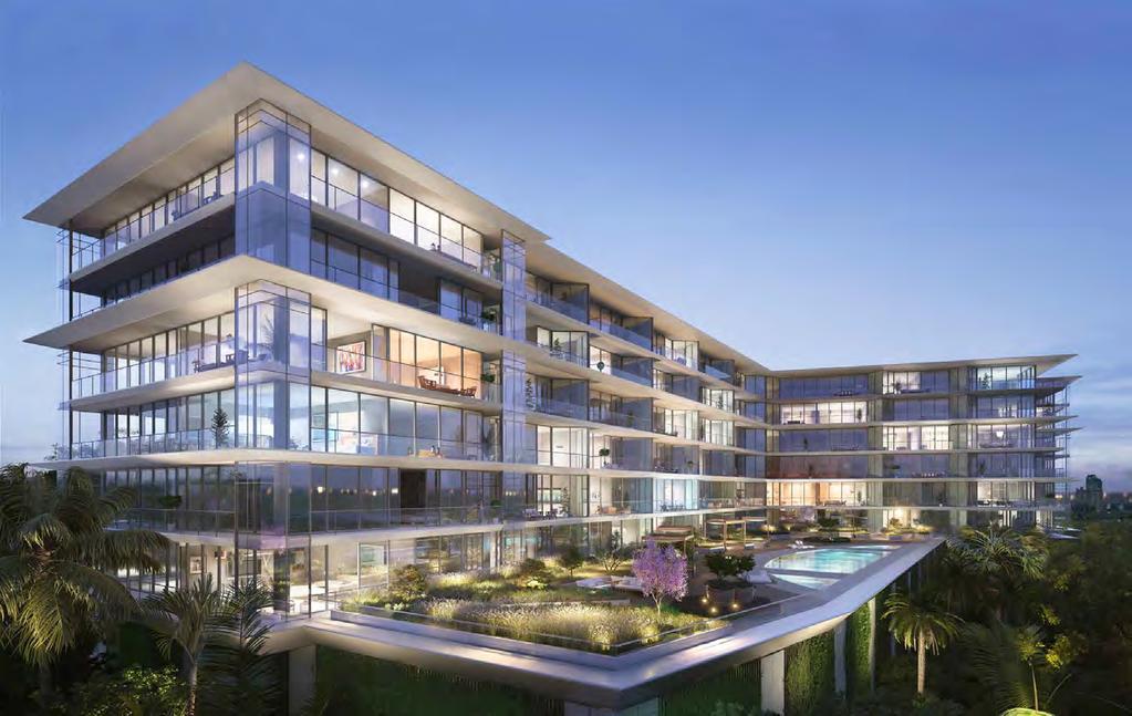 A LEGACY OF LUXURY Rising gracefully amid the turquoise waters of Biscayne Bay, Alton Bay brings a sense of world-class and modern design to the historic heart of Miami Beach, offering a residential