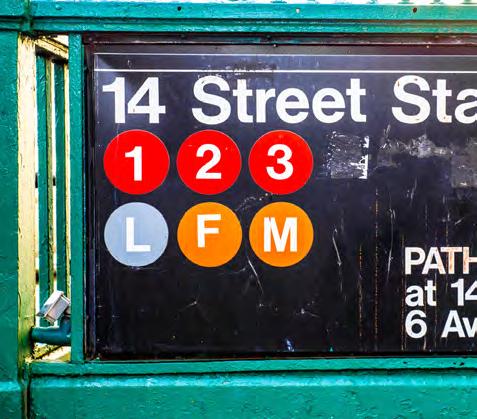10th Avenue M23 with stops at 19th Street