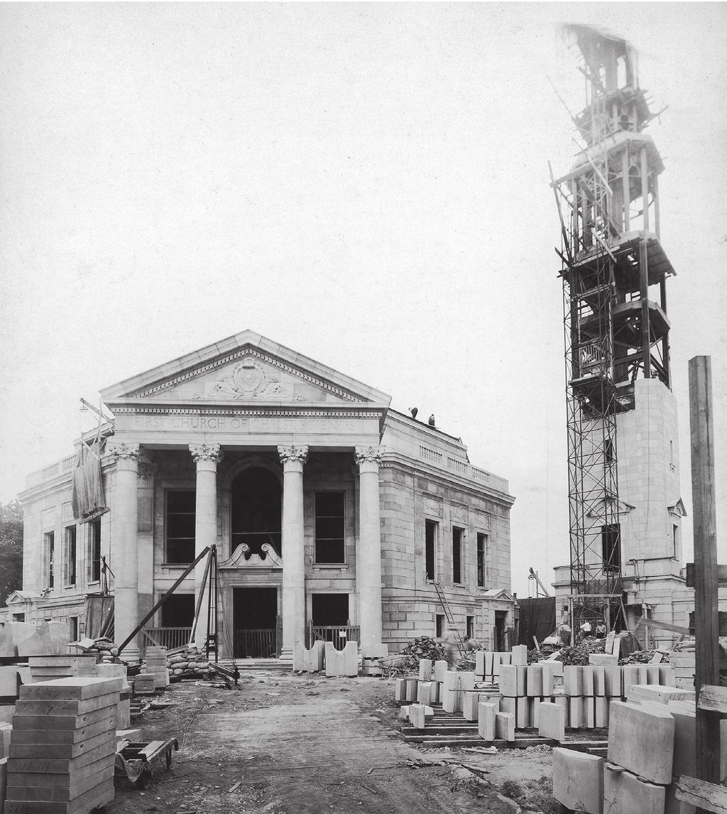 Figure 7: Construction of the First Church of