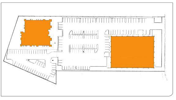 Site Plan SITE PLAN AND PARKING PLAN (61 SPACES SHADED BLUE) 26 SPACES 1631 Challenge Dr