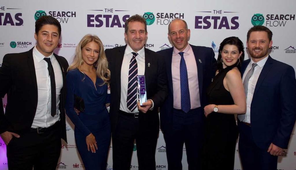 page 3 Staff Newsletter 2018 REVOLUTIONARY CONVEYANCING Achievements The ESTAS Awards 2017 2017