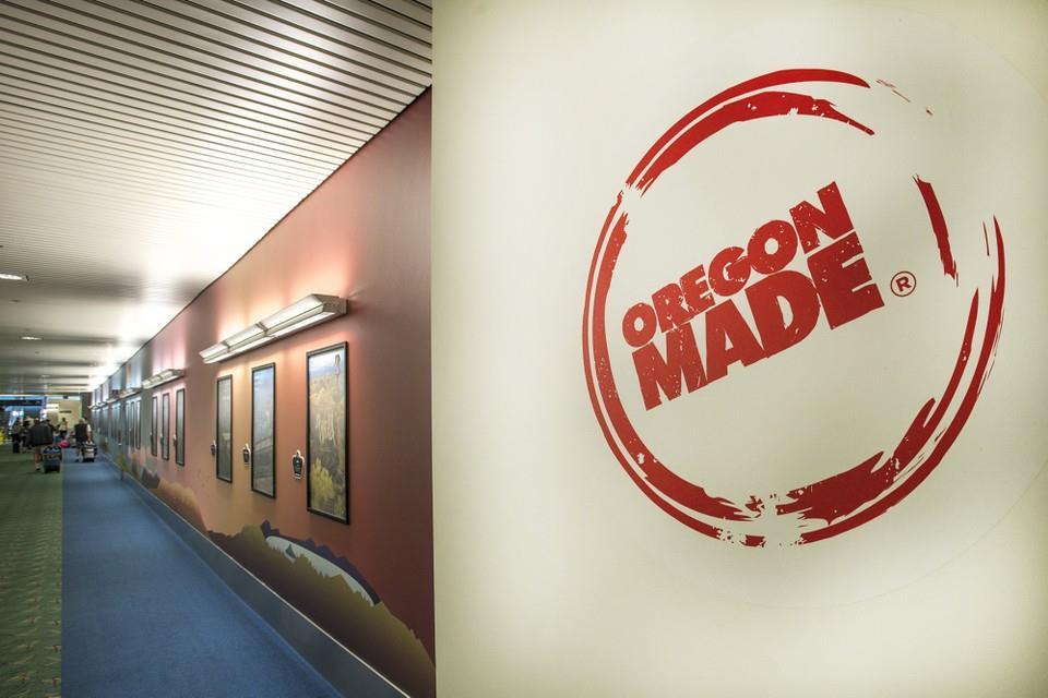 (Courtesy of Port of Portland) South pedestrian tunnel Posters of movies and TV shows filmed in Oregon over the past 50 years recently went up on a