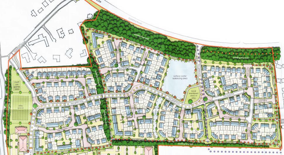 ILLUSTRATIVE MASTERPLAN LOCATION & SITE DESCRIPTION The subject Site comprises greenfield land located to the north western edge of Gateford, Worksop.