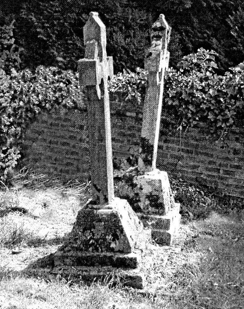 The Churchyard extension - 1917 - Beaumont s family burial plot The Tombstones in remembrance of the Rev William Beresford Beaumont and Dame Lillie Ellen Beaumont the wife of Sir George Howland