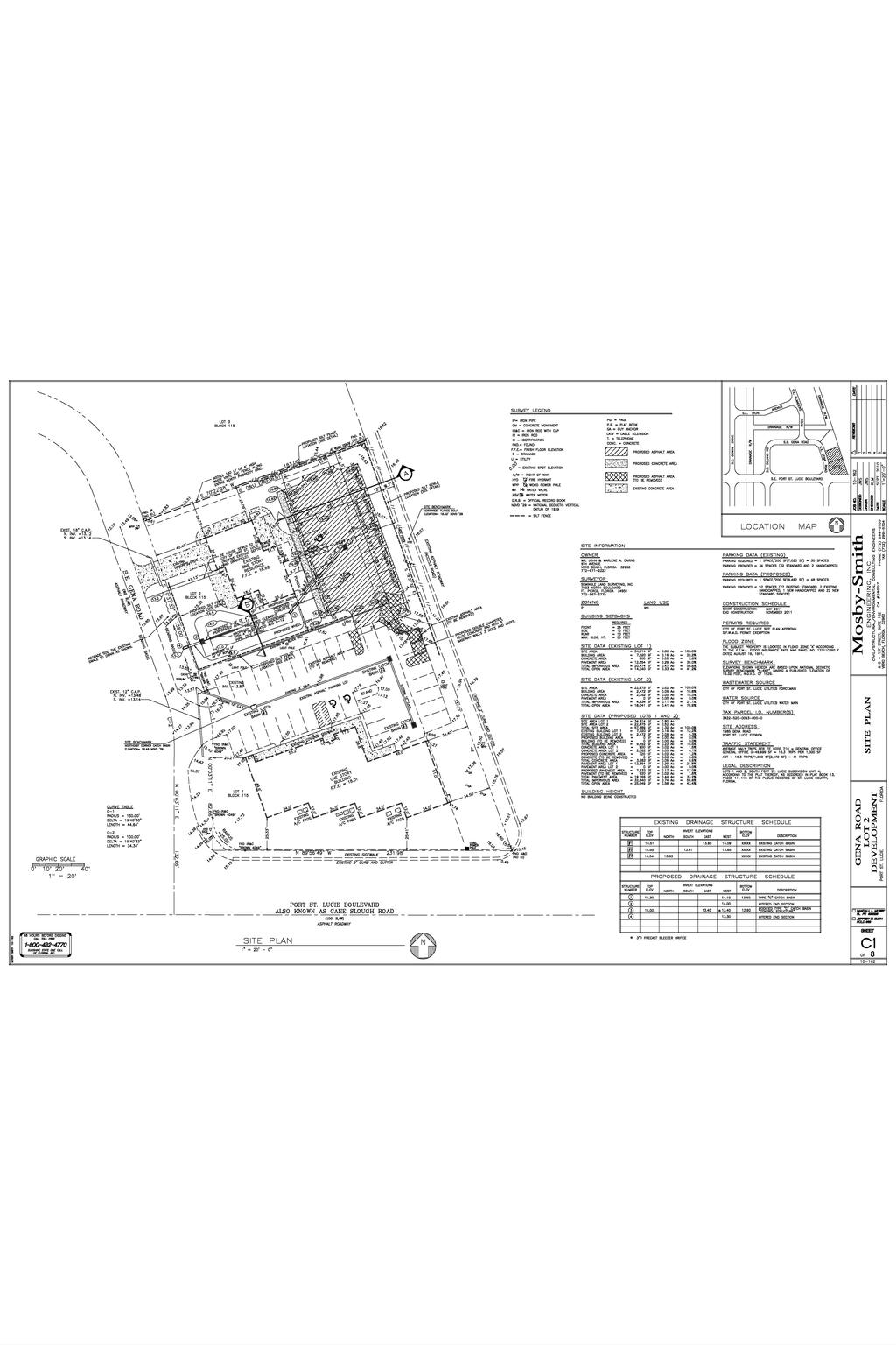 EXISTING SITE PLAN