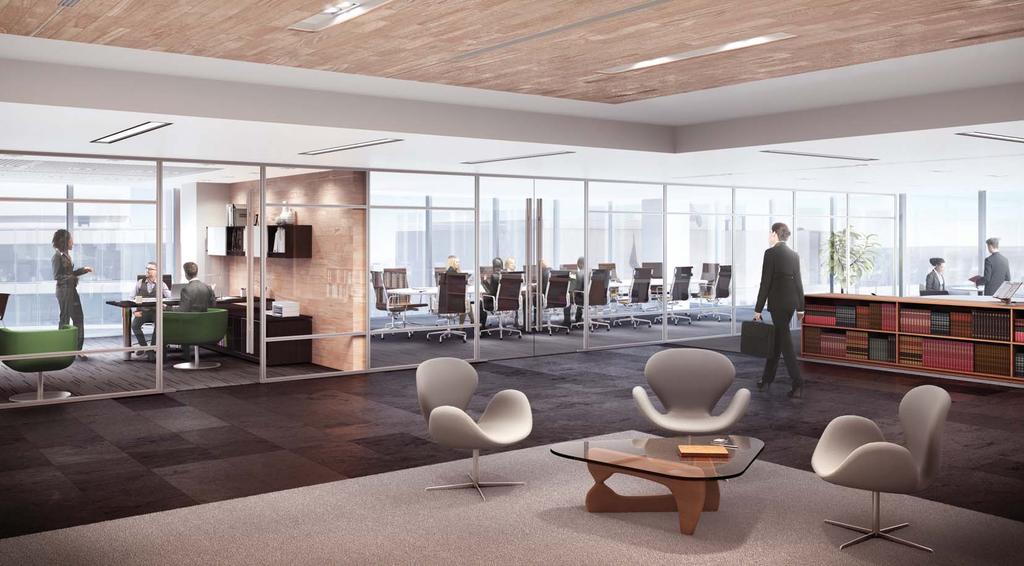 IN CLASS Reinvigorate your workplace with the abundant natural light