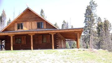 Located on the Land To accommodate the hunters, a lodge that sleeps 7 plus