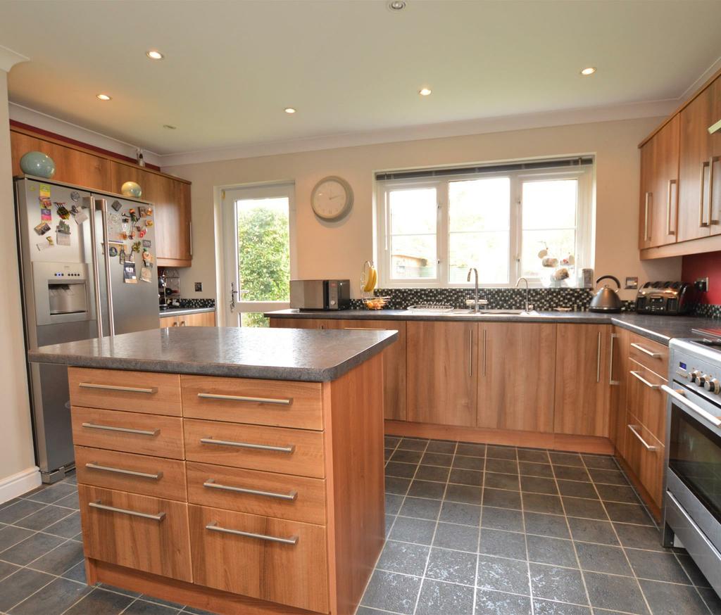 An executive style four bedroom detached family home located on the popular Roman Fields development, this fabulous home has been improved by the current owners and benefits from spacious living