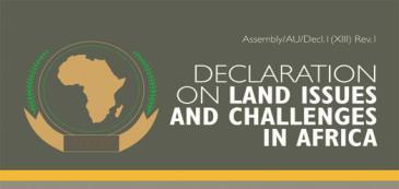 Political & Public will AU Agenda on land set SDGs: 1-No Poverty, 2-Zero Hunger & Sustainable Agriculture, 5-Gender