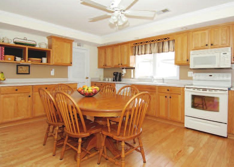 Kitchen that Adjoins the Spacious Family Room.