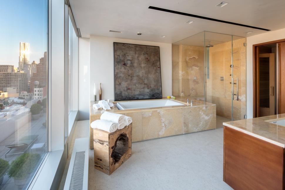 Relax in this incredible bathtub