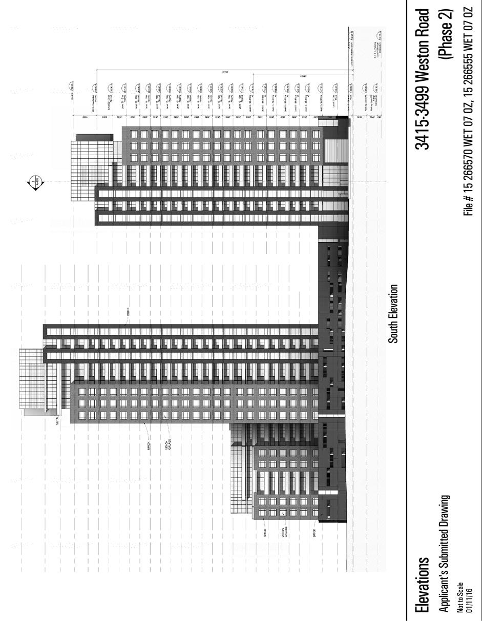 Attachment 5: South Elevations Staff report for action