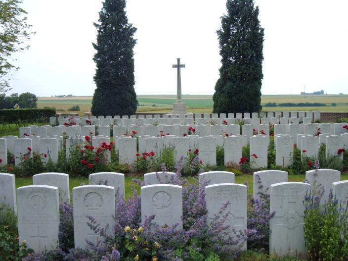 Le Cateau and the country to the west was the scene of the battle fought by II Corps on 26 August 1914 against a greatly superior German force.