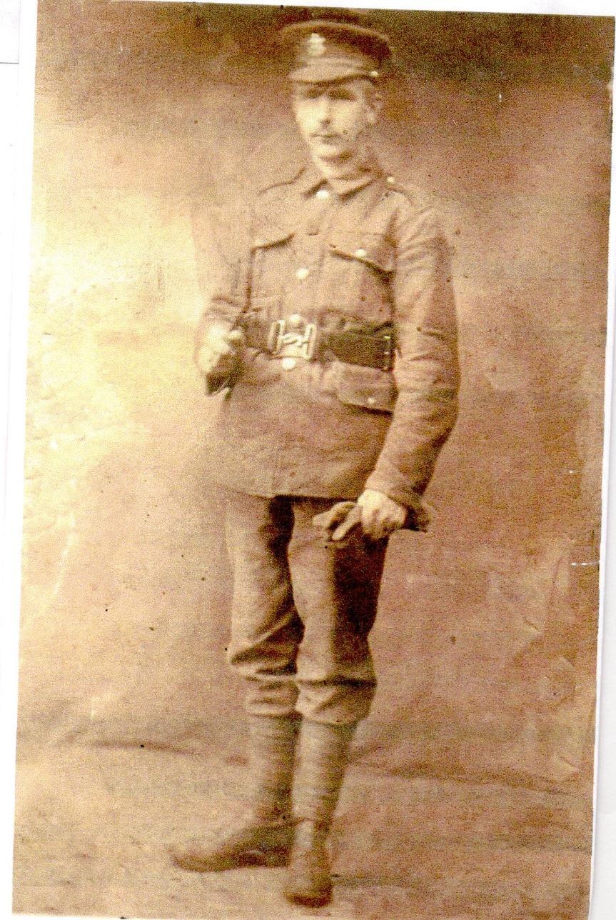 Albert Tanner 13 th November 1892-11 th April 1918 Killed in action, two years after the death of his brother, Walter.
