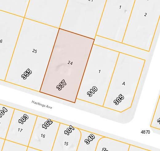 Public Notice September 6, 2018 Subject Property Subject Property: 337 Hastings Ave Lot 24, District Lot 1, Group 7, Similkameen Division Yale (Formerly Yale-Lytton) District, Plan 932 Application: