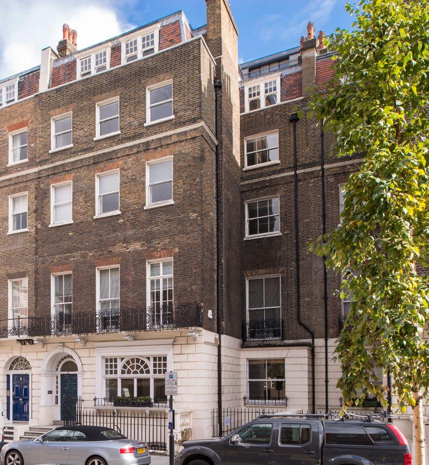 THE OPPORTUNITY Prime Marylebone freehold Grade II listed period building comprising a NIA of 4,088 sq ft (379.