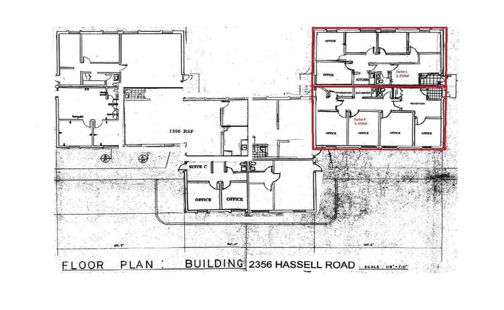 Floor Plans: 2356 Suite L And 2356 Suite F 2354-2360 HASSELL