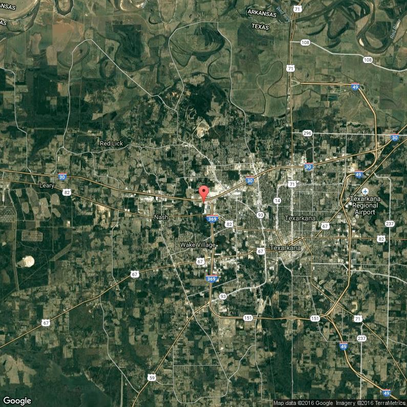 Regional Map Walmart Supercenter Land Walton Drive Texarkana, Tx 75501 All information furnished regarding property for sale, rental or financing is from sources deemed reliable, but no warranty or