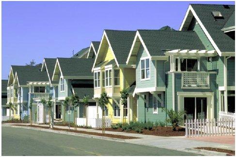 Attached Single-Family Dwelling Units (Townhomes) Definition: A single-family dwelling attached in a row of at least two dwelling units.