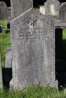 POSITION See Plan M21 Headstone IN LOVING MEMORY OF MARY THE WIFE OF WILLIAM LONSDALE WHO