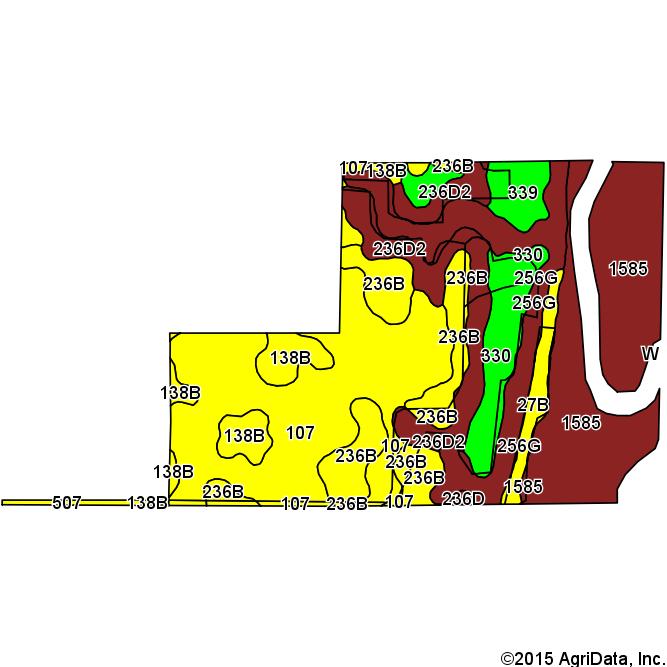 Soils Map-CSR2 State: County: Location: Township: Humboldt Grove Acres: 184.02 Date: 7/22/2015 Soils data provided by USDA and NRCS.