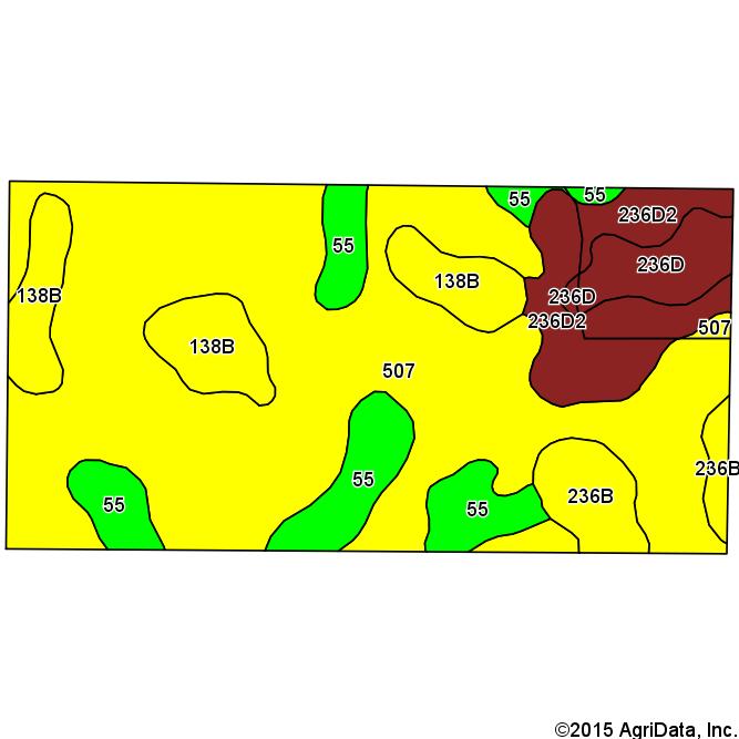 Soils Map-CSR2 State: County: Location: Township: Iowa Humboldt 22-92N-28W Grove Acres: 78.72 Date: 7/10/2015 Soils data provided by USDA and NRCS.