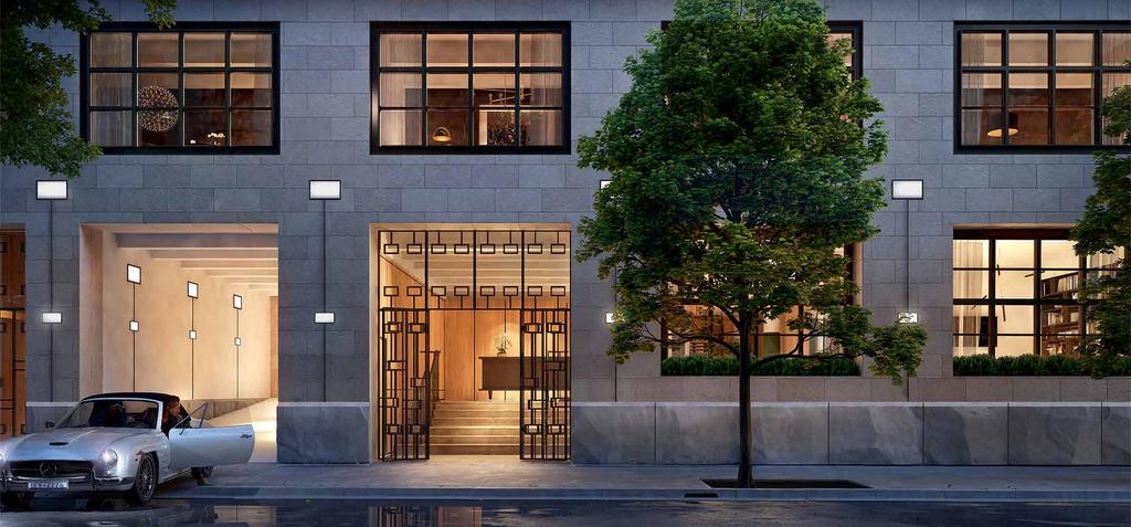 90 MORTON WEST VILLAGE, NY CITY, USA 90 Morton, a 12-story boutique condominium in the West Village, features an entire gallery exhibition of eye-level floor sculptures curated by artist Danielle