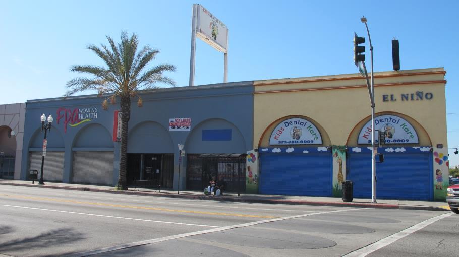 4900-4922 Whittier Blvd East Los Angeles, CA 90022 The subject project consists of a 15,000 sf retail property and a separate 12,441 sf parking lot.