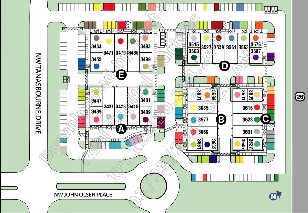 [ SITE PLAN ] Condo Association = Low Stress Ownership VCC owners enjoy very few management and maintenance responsibilities.