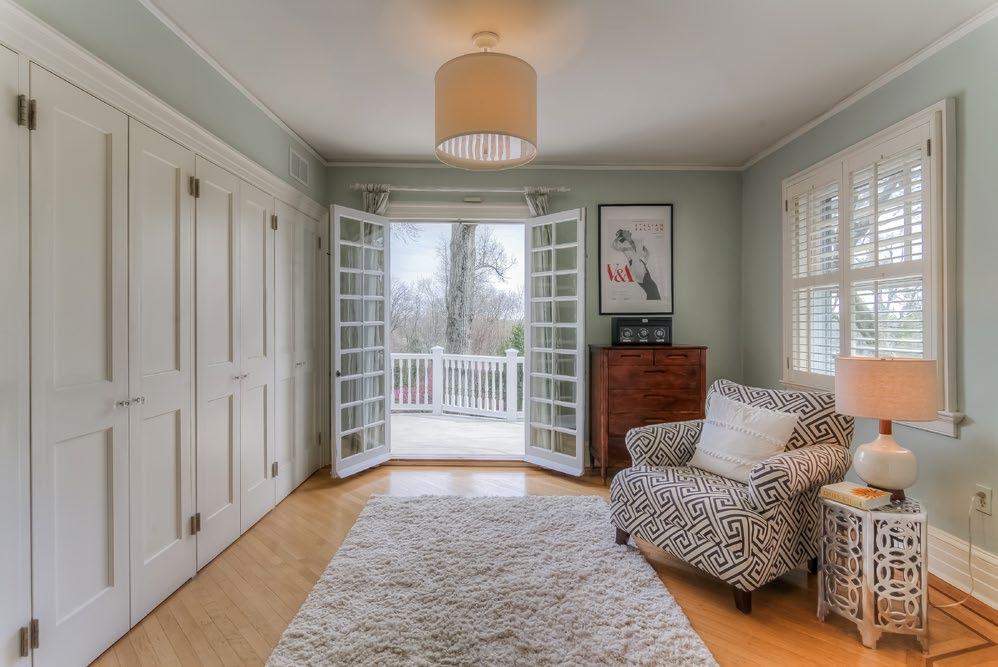 The four other bedrooms with lovely views offer excellent living space and ample closet
