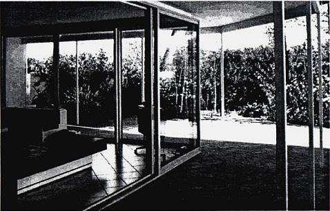 Pius Pahl however did achieve a close connection between inner and outer space in turning the square living space out of the rectangular