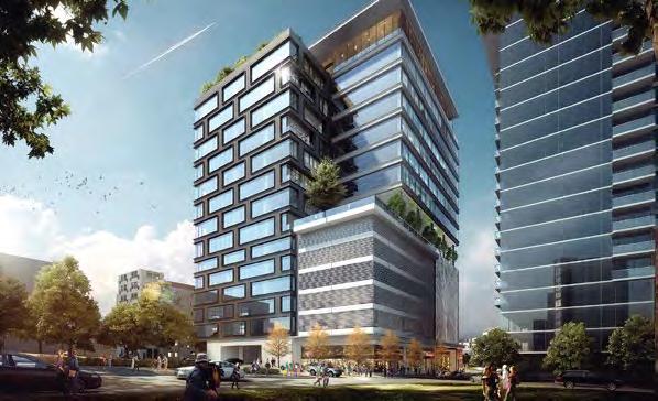 MOORE BLDG - NASHVILLE S NEWEST MIXED USE TOWER (office, retail & restaurant space) 15-Story Class A Office Building with Retail & Restaurant Space (219,000 RSF office space) 6,000 RSF Multipurpose
