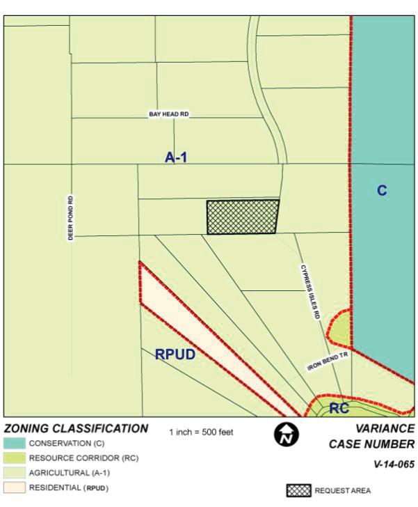 Parcel No(s): 9221-00-00-0180 3. Property Size: 5.03 acres 4. Council District: 5 5. Zoning: A-1 6. Future Land Use: Agricultural Resource 7. ECO Overlay: No 8. NRMA Overlay: Yes 9.