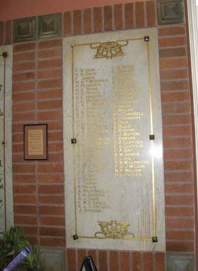 Wolstenholme is also remembered on the Blue Mountains District ANZAC Memorial Hospital and Honour Roll