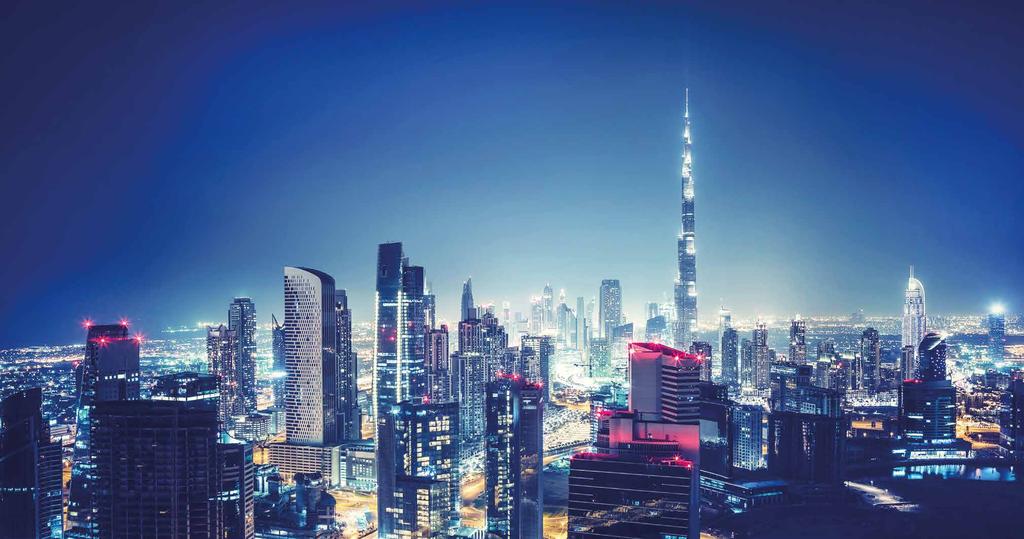 CELEBRATED CITY Dubai is a world-famous destination renowned for its stunning skyline and a wealth of exceptional attractions that delight residents and visitors in this dynamic city throughout the
