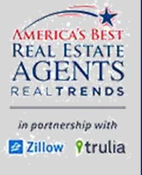 Real Trends, a 3rd party Zillow-affiliated agency, has named her one of "America's Best Real Estate Agents," scoring in the