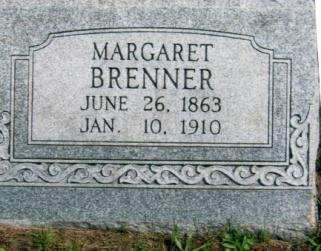 7 S BRENNER, MARGARET June 26, 1863 Jan.