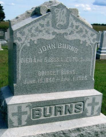 JOHN BURNS, BRIDGET June 15,