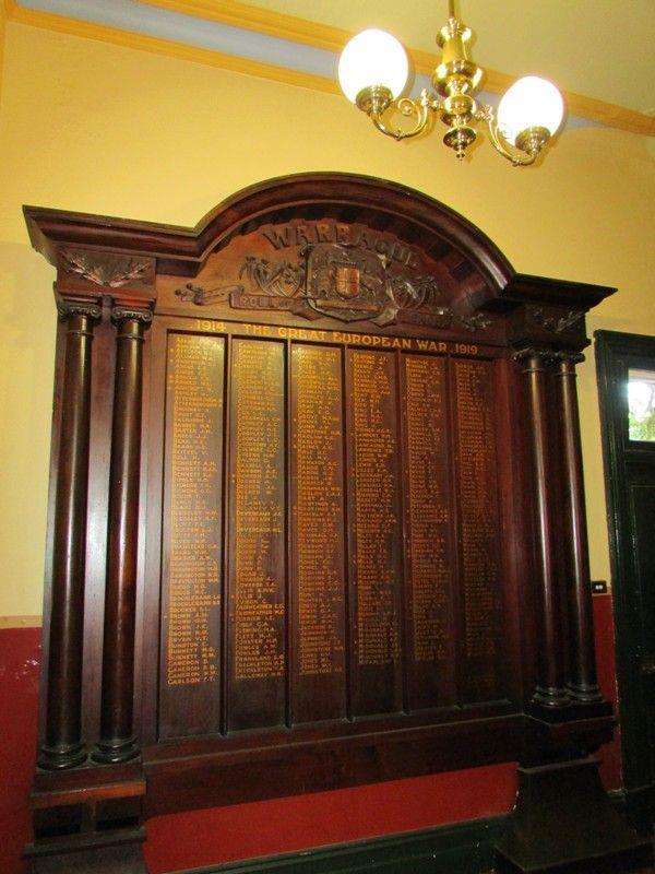 J. Marshall is remembered on the Warragul Honour Roll, located in Foyer of the Old Shire Hall,