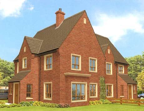 The Chester & Denbury Three Bedroom Semi Detached Houses Approx 1,158SqFT - 1,315SqFT The Chester Ground