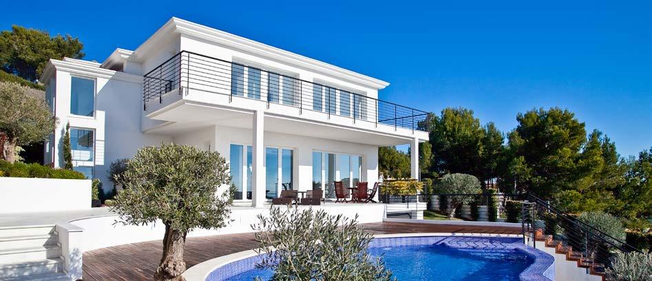 Quality and standard of fittings Every second holiday home in the Balearic Islands is of an upscale or luxurious nature.