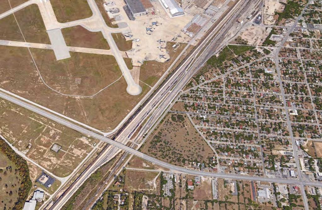 Port San Antonio JBSA-Kelly Field Annex Union Pacific Railyard W MILITARY DR QUINTANA RD SITE SW MILITARY DR