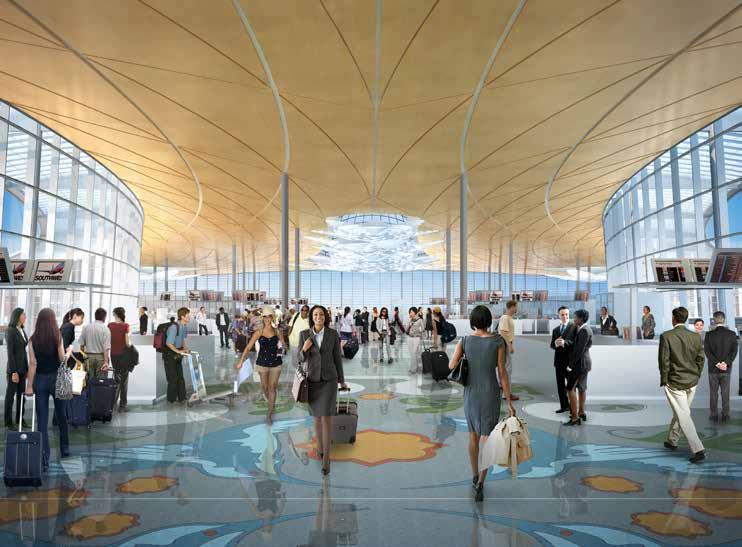 NEW ORLEANS LOUIS ARMSTRONG INTERNATIONAL AIRPORT Kenner, Louisiana cost: $650 million completion: 2019 MA project