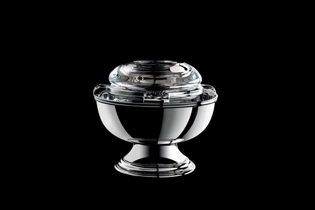 CONTOUR 35 CAVIAR CUP WITH RING AND